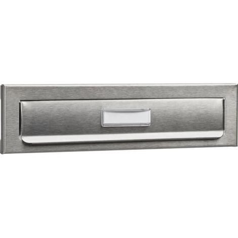 Entrada de Correos para Puerta BURG WACHTER - Empotrable - Inox (1/2)