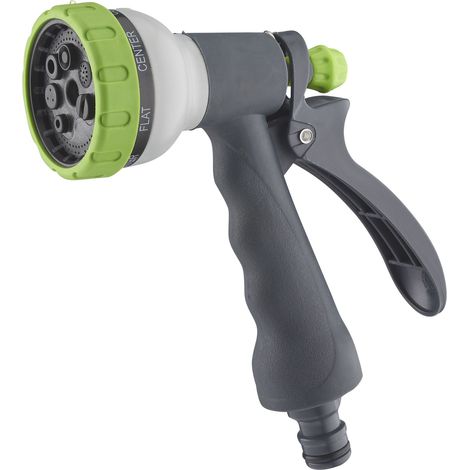 AROZ Pistola di irrigazione con distributore multigetto automatico in plastica
