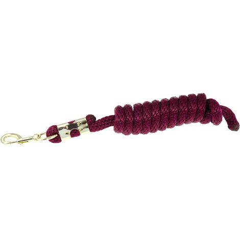 Lunghina in nylon con moschettone per cavalli lunghezza 2 mt