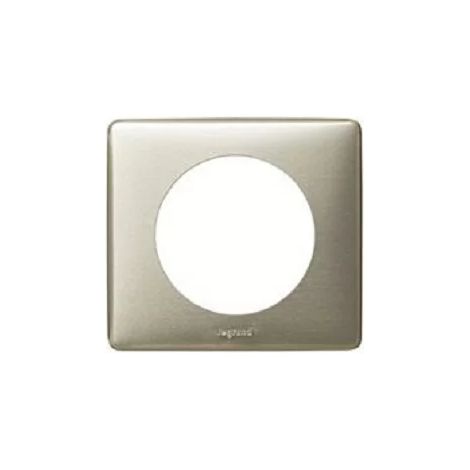 Legrand 068901 - Placa Céliane - anodizado - 1 posición - titanio