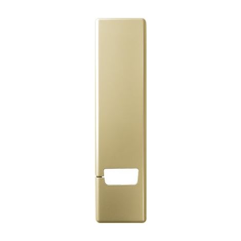 PLACCA AVVOLGITORE INCASSO UNIVERSALE - ABS ORO MM 65X250- 5 pezzi