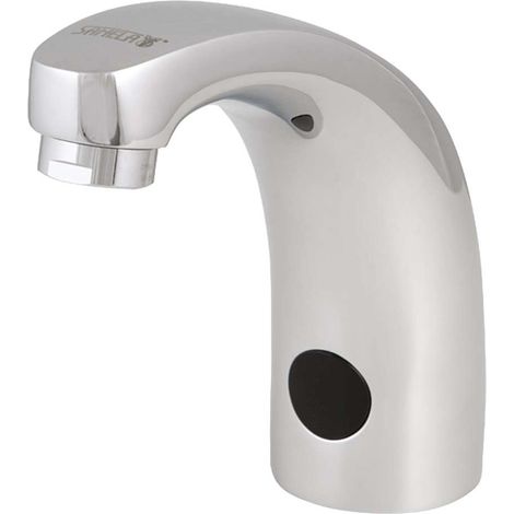 Sanela - Miscelatore stan di piedi per lavabo, alimentazione a batteria, cromo SLU 02NB (1/3)