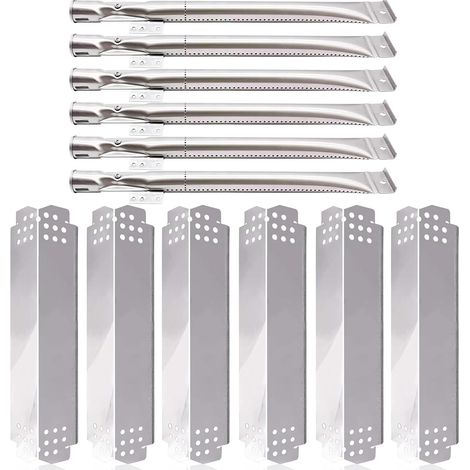Pièces de Rechange pour Barbecue Nexgrill 6 brûleurs 720-0898, 720-0898A, Nexgrill 5 brûleurs 720-0888, 720-0888N, Nexgrill 4 brûleurs 720-0830H, 720-0783E, 720-0830A. Plaques chauffantes pour Tente