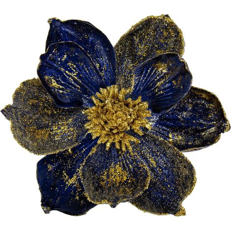 Fiori Artificiali Magnolie Glitterate Set 3 Pezzi 46 cm (1/5)