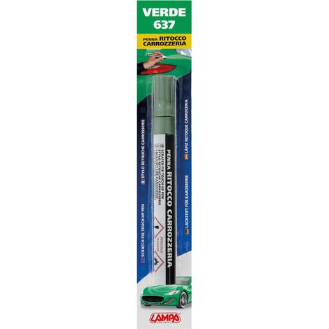 Penna ritocco carrozzeria - Verde - 637