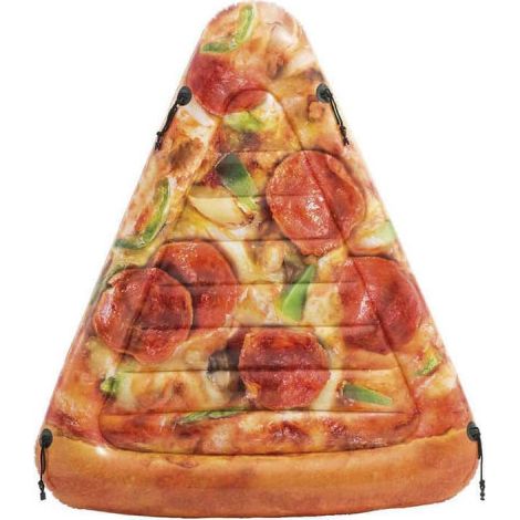 Matelas de plage gonflable part de pizza - 175x145 cm (1/10)