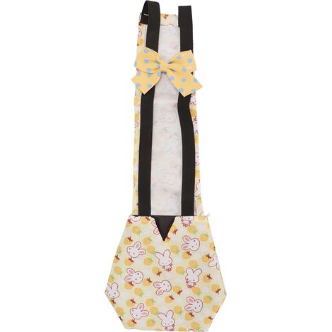 Couches de poulet pour animaux de compagnie, motif de lapin mignon, étanche, étanche, volaille pour canard XS jaune (1/5)