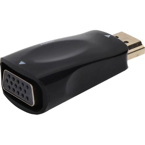 Adaptateur HDMI vers VGA avec Sortie Audio, Câble Convertisseur Vidéo 1080P pour PC (1/5)