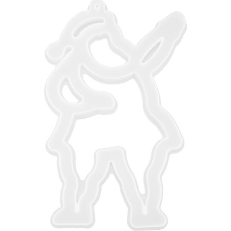Christmas Silicone Mold Resin Best Gift Various Shapes Christmas Decorations for Room CarSanta Claus (1/5)