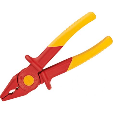 Pince droite Knipex isolée en plastique 180 mm Taille unique Multicolore-AquaForge (1/5)