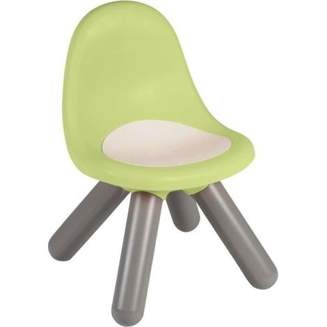Smoby Life - Kinderstuhl grün Apfel - Geblasene Füße - Innen- und Außenbereich - Anti-UV