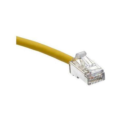 Leviton Cordon de Raccordement Cat.6A RJ45 Haute Flexibilité Jaune 0,91M