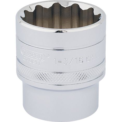 Draper 1/2 Square Drive Hi-Torq&174 12 Point Socket (1.3/16) (33728) (1/5)