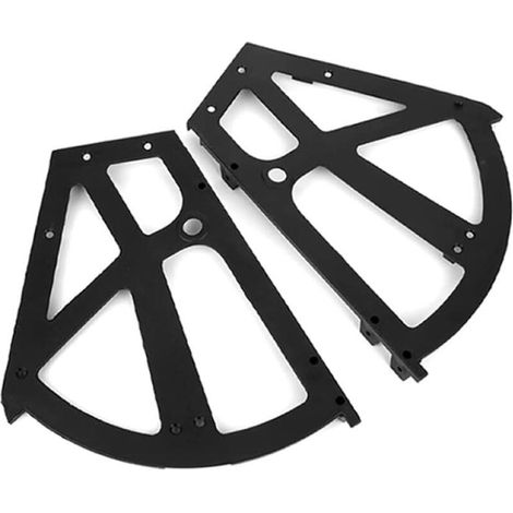 2 bisagras para zapatos, bisagras para cajones de zapatero, acero laminado en frío, doble capa. (1/5)