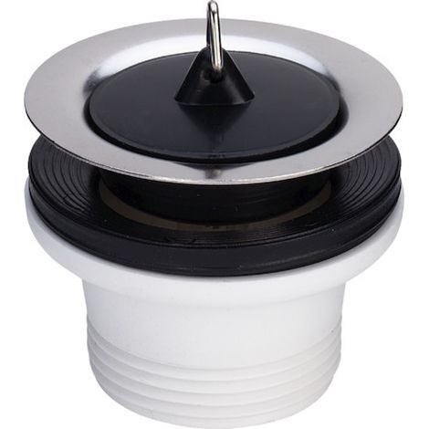 Viega Spültisch-Ventil 7432 102678 1 1/2 Zollx70 m Haken Hoehe 40 mm Kunststoff (1/3)
