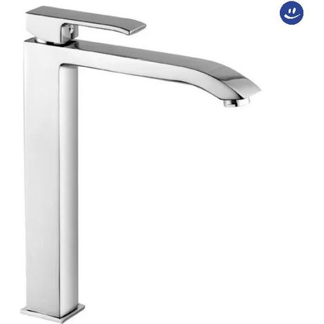 Rubinetto miscelatore monocomando lavabo prolungato cromato serie level scarico 11/4 PAFFONI