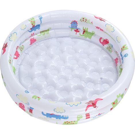 Baby Pool 90cm with Inflatable Barrier, Thick PVC Material, 100 Litre Capacity, Indoor/Outdoor Use (1/5)