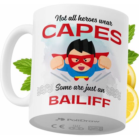 Lustige Tasse für Gerichtsvollzieher – Kaffee- oder Teetasse mit witzigem Textdesign – ideal für Geburtstage, Namenstage, Feiertage und besondere Anlässe. Hochwertige Tasse für Zuhause, Büro und Arbei