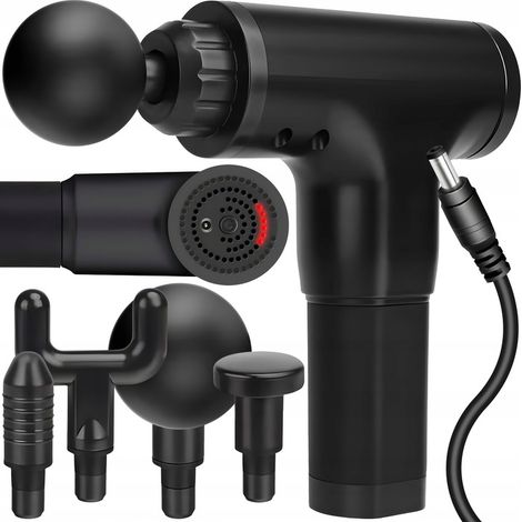 Pistolet de massage vibrant sans fil pour le dos et le corps + conseils