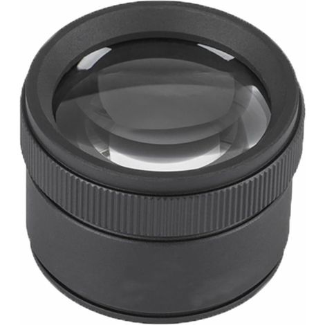 Loupe de bijoutier 30x, loupe professionnelle noire pour bijoux, microscope, loupe oculaire pour diamants, pièces de monnaie, timbres (1/5)