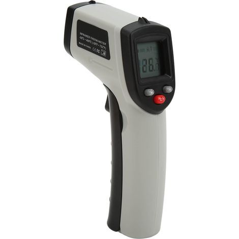 Hochpräzises 320-nm-Infrarot-Thermometer, berührungsloses Messgerät für industrielle Anwendungen, tragbares Temperaturkontrollgerät mit Digitalanzeige (1/5)
