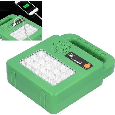 Notleuchte – Solar-Notleuchte mit 80 LEDs für Nachtangeln, Outdoor-Aktivitäten, Bluetooth-Musiklampe, USB-Aufladung (1/4)