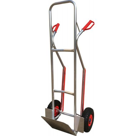 Carretilla apilable de aluminio 150 kg 150 kg 305x293 mm