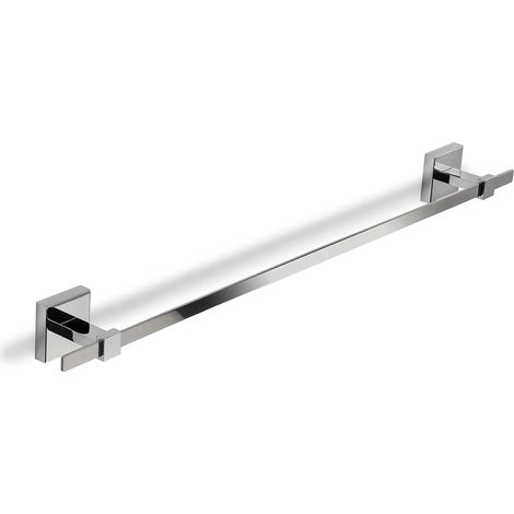 Croydex Flexi-Fix Towel Rail, Chrome, Bathroom Towel Bar, 68cm Length - Cheadle (1/5)