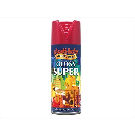 Super Gloss Spray Bright Red 400ml PKT1120 ZZ (1/2)