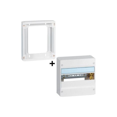Legrand - Drivia - Coffret 1 rangu00e9e - 13 modules + Rehausse - Ref. : 401211+401371 (1/5)