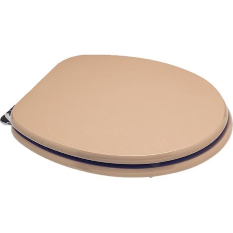 Copriwater forma Universale personalizzato legno rivestito in resina poliestere Visone