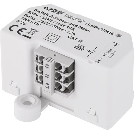 Homematic IP Schaltaktor mit Messfunktion HmIP-FSM16 (1/5)