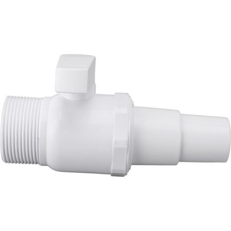 Vanne à bille 2 voies en PVC, remplacement pour pompe de piscine hors sol Hayward SP0729 Econoline (1/5)