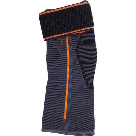 Attelle de cheville ajustable avec bandage élastique pour hommes - Taille L, maintien compressif et respirant