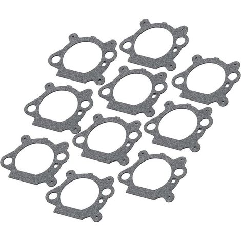 10 Pack 795629 Carburetor Gasket Replacement for Briggs & Stratton 272653 272653S 4156, Fits 625-675 Series, 122000 Quantum Series Engines (1/5)