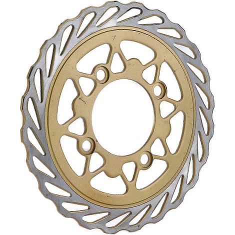 Disque de frein rond en alliage d'acier de 230 mm pour moto de 125 cc, 140 cc et 160 cc (mini-moto tout-terrain). (1/5)