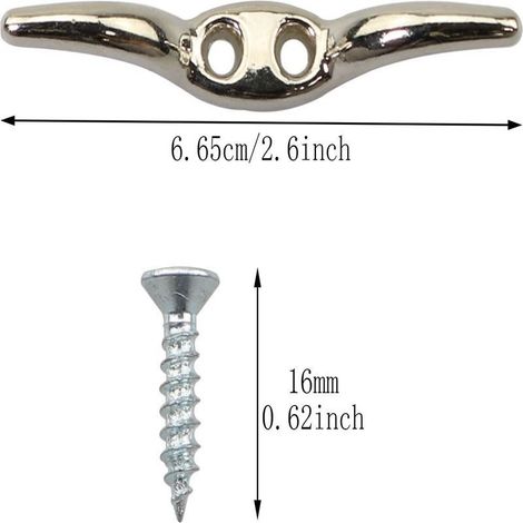 4-teiliges Set aus Metall-Kordelaufwicklern, Metallhaken, Zubehör für Jalousien, Vertikaljalousien, Rollos, Positionierungshaken und Raffrollos (1/5)