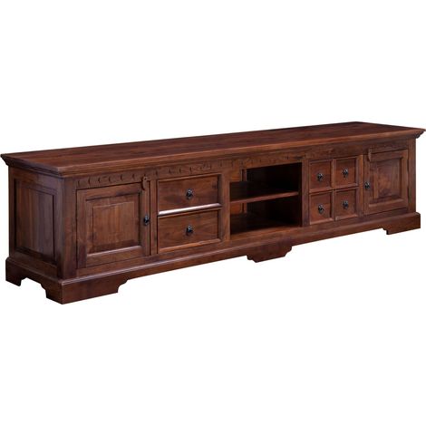 TV-Board Akazie 220x50x55 nougat lackiert OXFORD 341 (1/3)