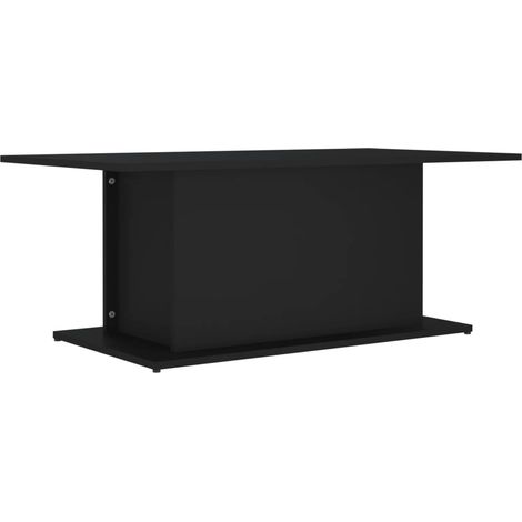 Maison Exclusive - Couchtisch Schwarz 102x55,5x40 cm Holzwerkstof