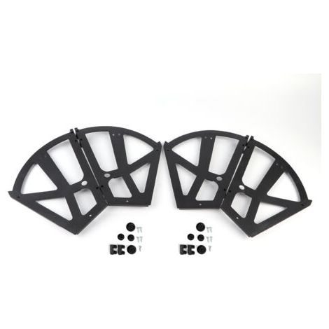 4 pièces/ensemble meubles de maison chaussures tiroir armoire charnière plaque rabattable cadre tournant support accessoire-ARCAN (1/5)