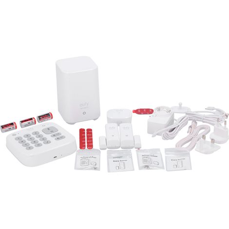 Eufy Security 5 in 1 Home Alarm Kit Weiss-Grau