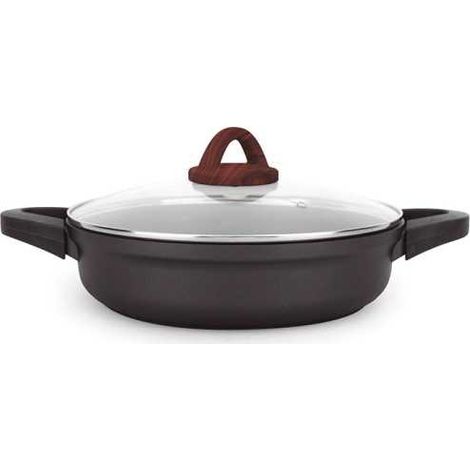 Cacerola Baja Aluminio Fundido Ecomax 28 cm HABITEX