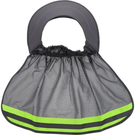 Sun Visor - Sun Visor - Sun Hat Brim for Men - Grey - Breathable Summer Cap Anti-UV Screen 1 Piece for Gardening Construction (1/5)