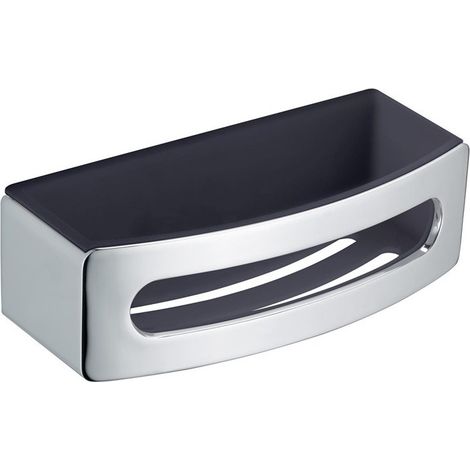 Inserto in plastica ELEGANCE sciolto antracite KEUCO