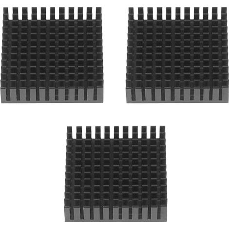 OTOTEC Imprimante 3D Dissipateur Thermique en Aluminium Radiateur de Refroidissement, Compatible avec NEMA 17 42 Moteur Pas à Pas -Noir (1/5)