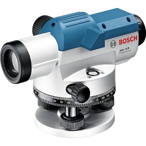 Bosch livellamento ottico GOL 32 D con treppiede da cantiere BT 160 + stadia GR 500 - 0601068502