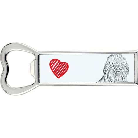 Affenpinscher - apribottiglie con cane, apri frigo personalizzato, regalo unico per uomo di Art-Dog (1/5)