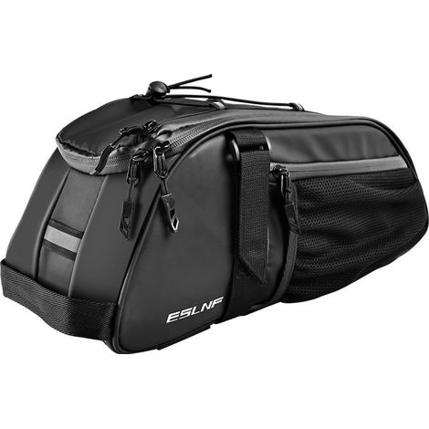 Sacoche Vélo Étanches, Sac de Porte-Bagages,Sacs Porte Bagages Arrière Multifonctionnelle, Plusieurs Compartiments avec Poignée (1/5)