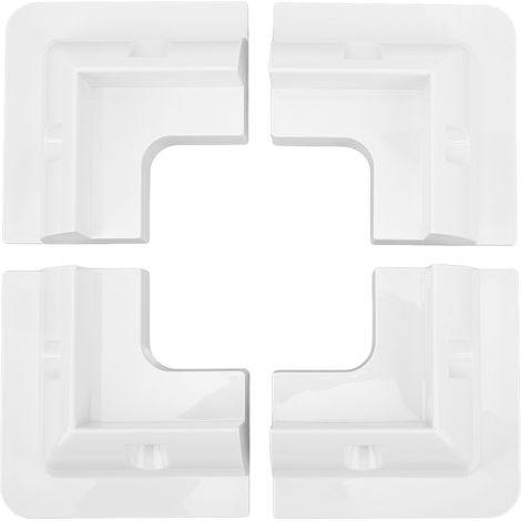 supports d'angle pour panneaux solaires, en ABS anti-UV, pour toitures de camping-cars et bateaux. Fixation sans perçage. (1/5)