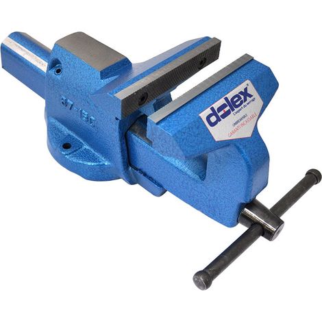 Morsa da banco DOLEX Serie 80 con morsetto per tubi - Apertura: 185 mm - 87 (1/2)